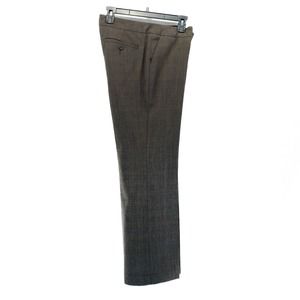 J. Crew Brown Glenn Plaid Straight Leg Trousers - Martin Fit Size 10p
